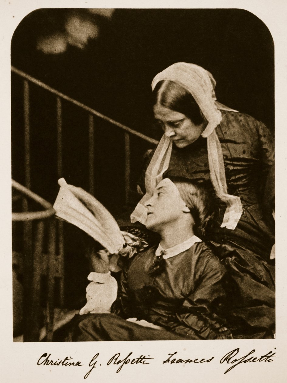 Christina Rossetti et sa mère Frances Rossetti, 7 octobre 1863 - Charles Lutwidge Dodgson