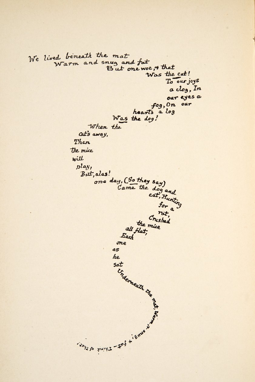 La Queue de la souris, illustration des Aventures d