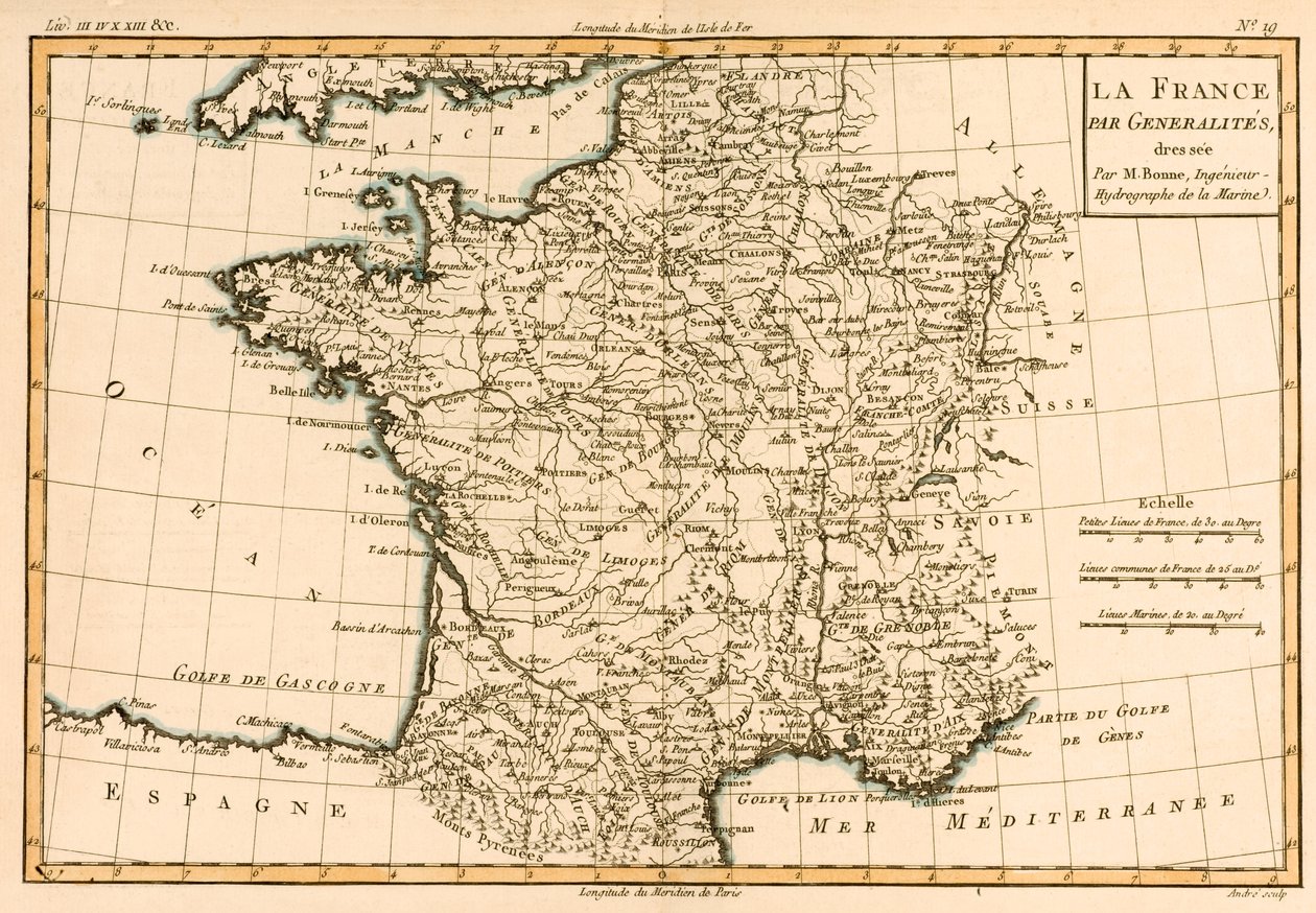 La France par régions, de 