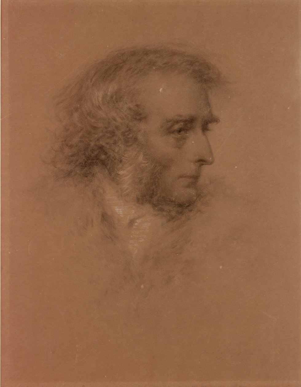 John Martin sur son lit de mort | Charles Martin