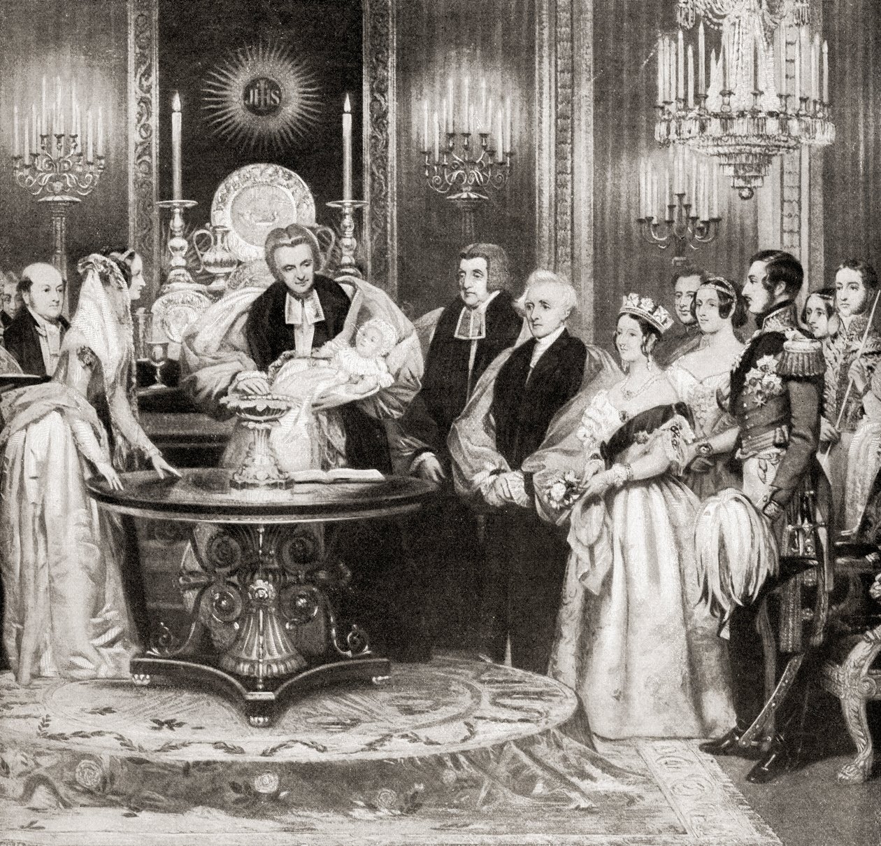 Le Baptême de la Princesse Royale - Charles Robert Leslie