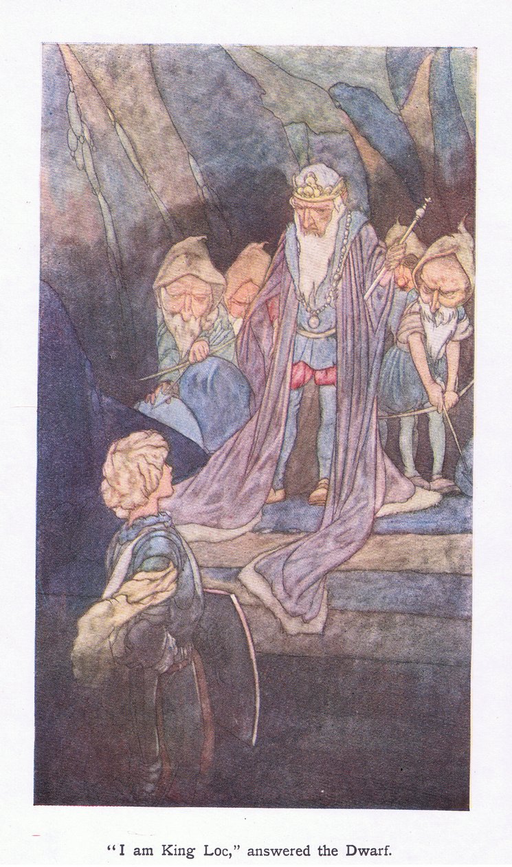 Je suis le roi Loc répondit le nain - Charles Robinson