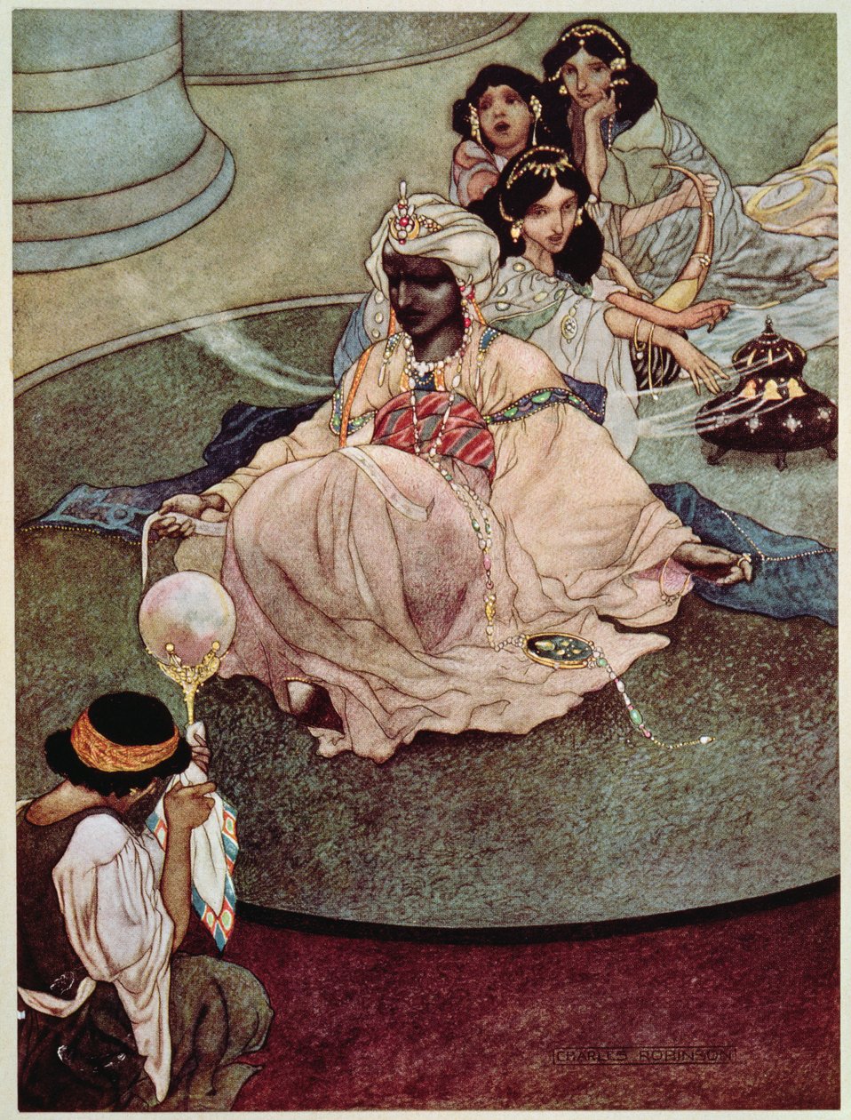 Le Roi des Montagnes de la Lune, 1913 - Charles Robinson