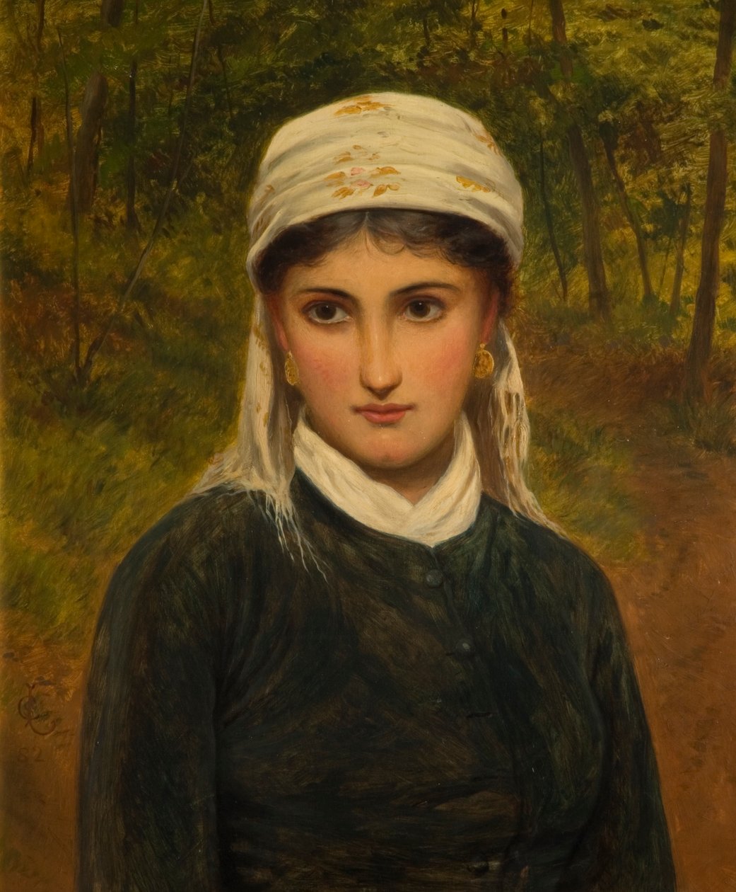 Une dame italienne - Charles Sillem Lidderdale