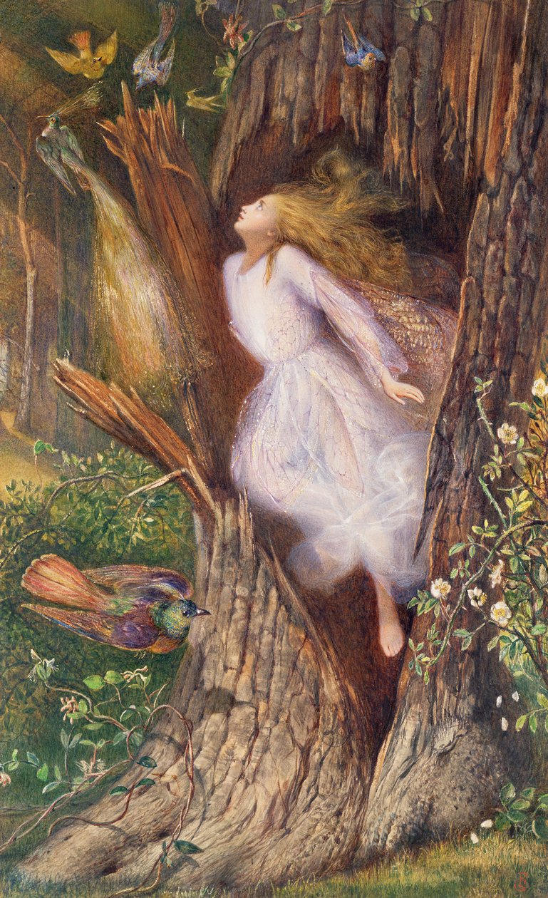 La métamorphose de Daphné en laurier par Apollon - Charles Sims