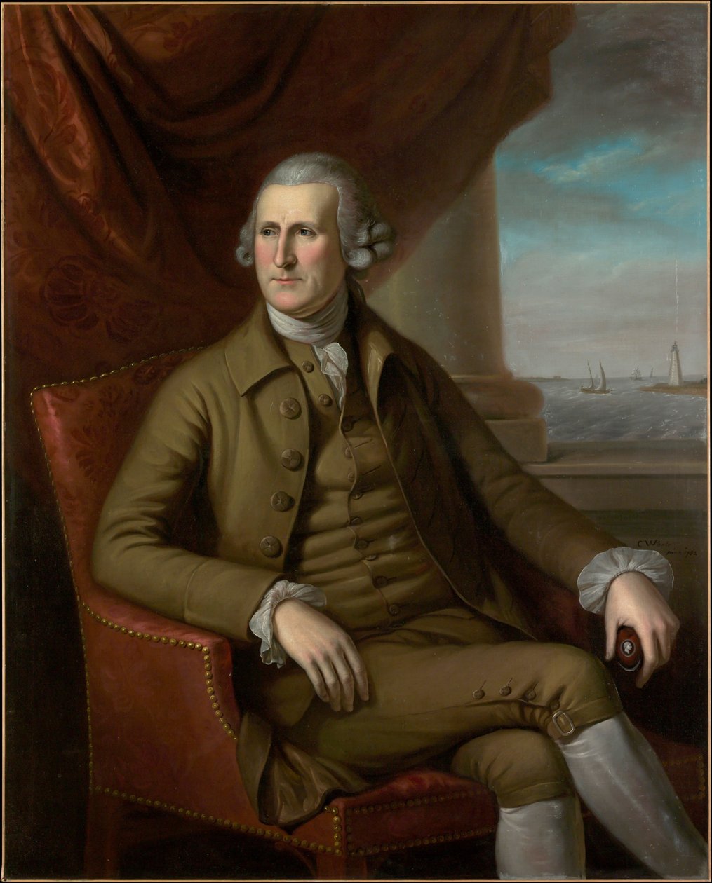 Portrait de Thomas Willing (1731-1821) - Charles Willson Peale