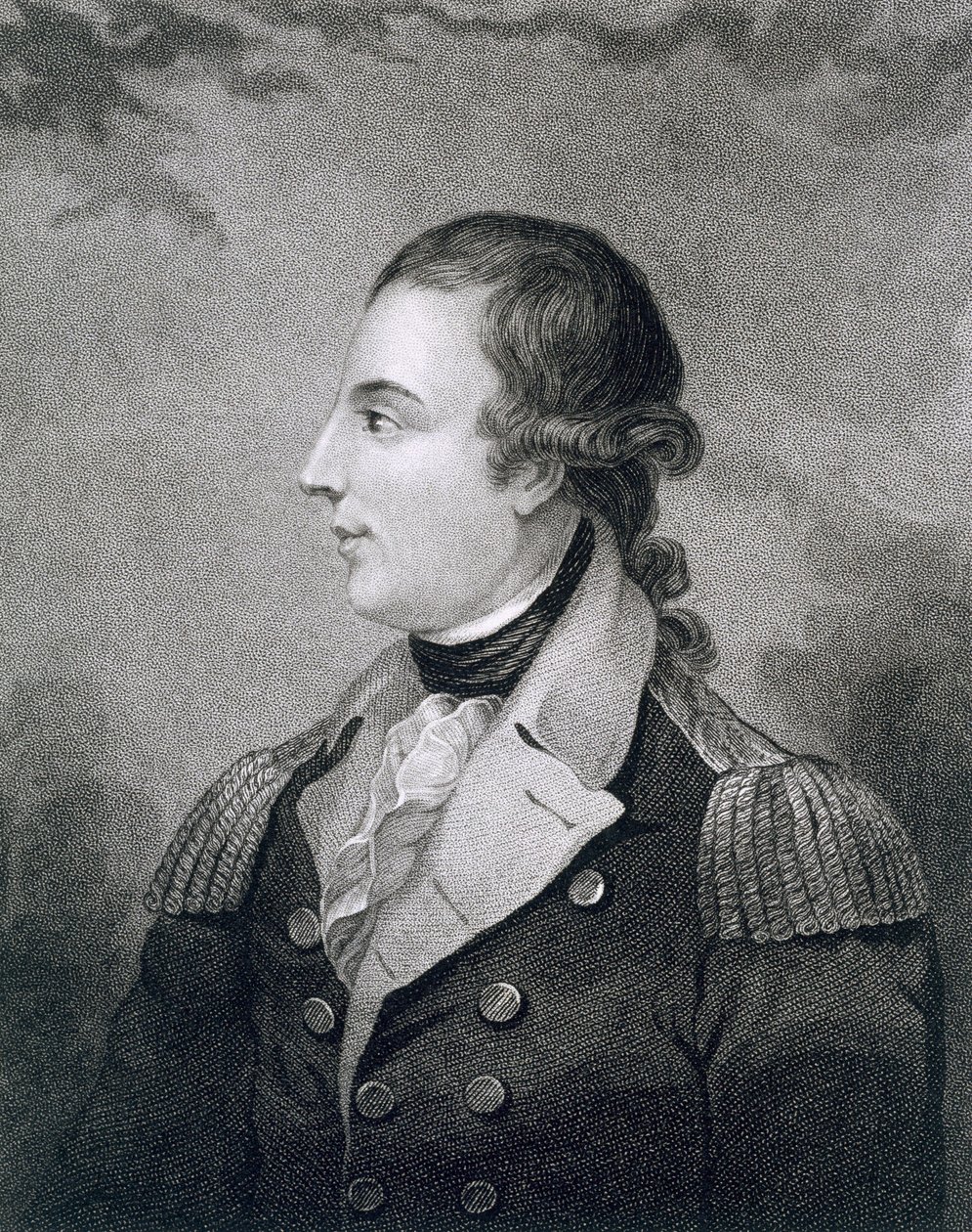 Richard Montgomery (1736-75) gravé par E. Mackenzie - Charles Willson Peale