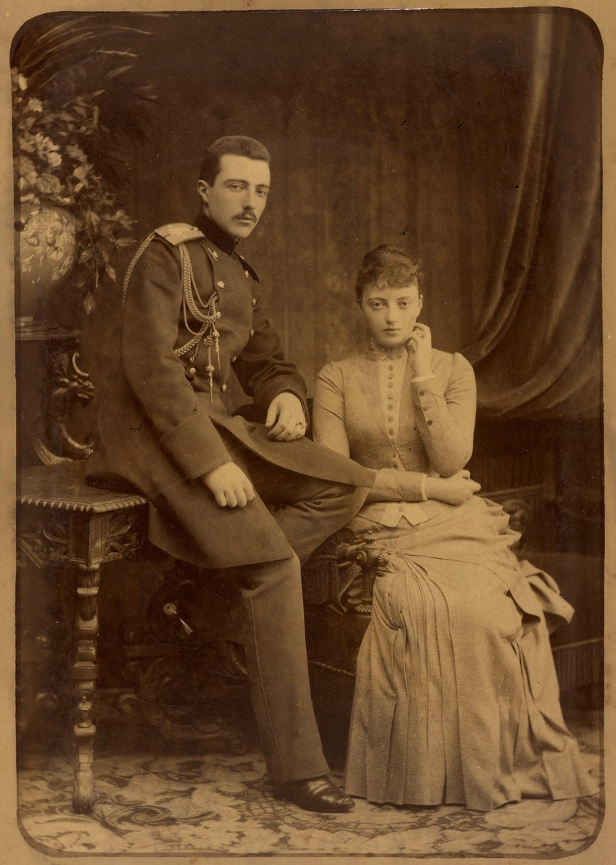Grand-duc Michel Mikhailovich de Russie et grande-duchesse Anastasia Mikhailovna de Russie - Charles Bergamasco
