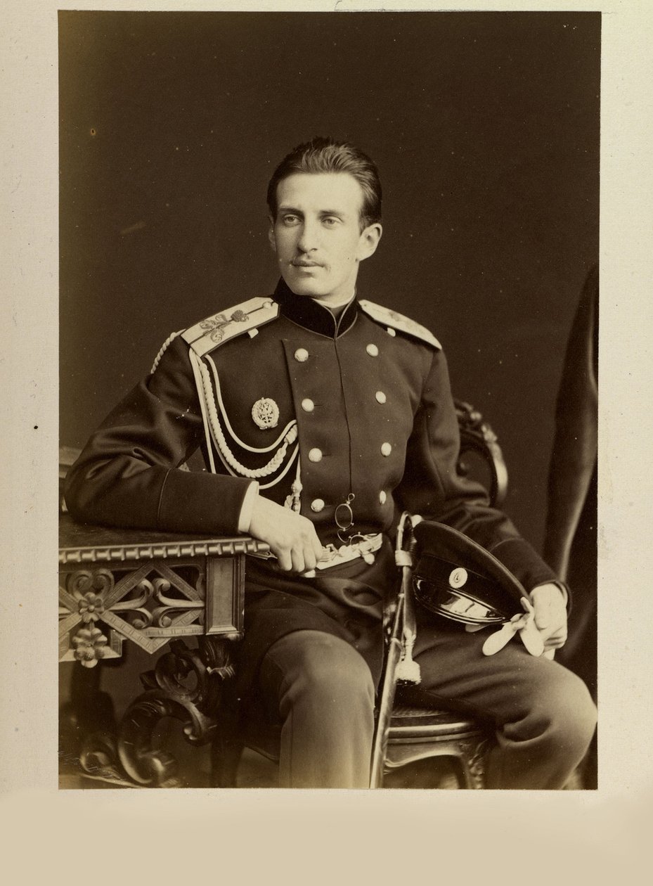 Portrait du grand-duc Nicolas Constantinovitch de Russie - Charles Bergamasco