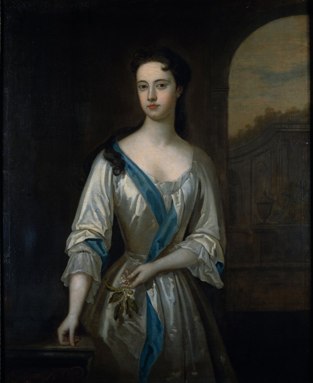 Portrait de Dorothy Savile, comtesse de Burlington - Charles (attr. to) Jervas
