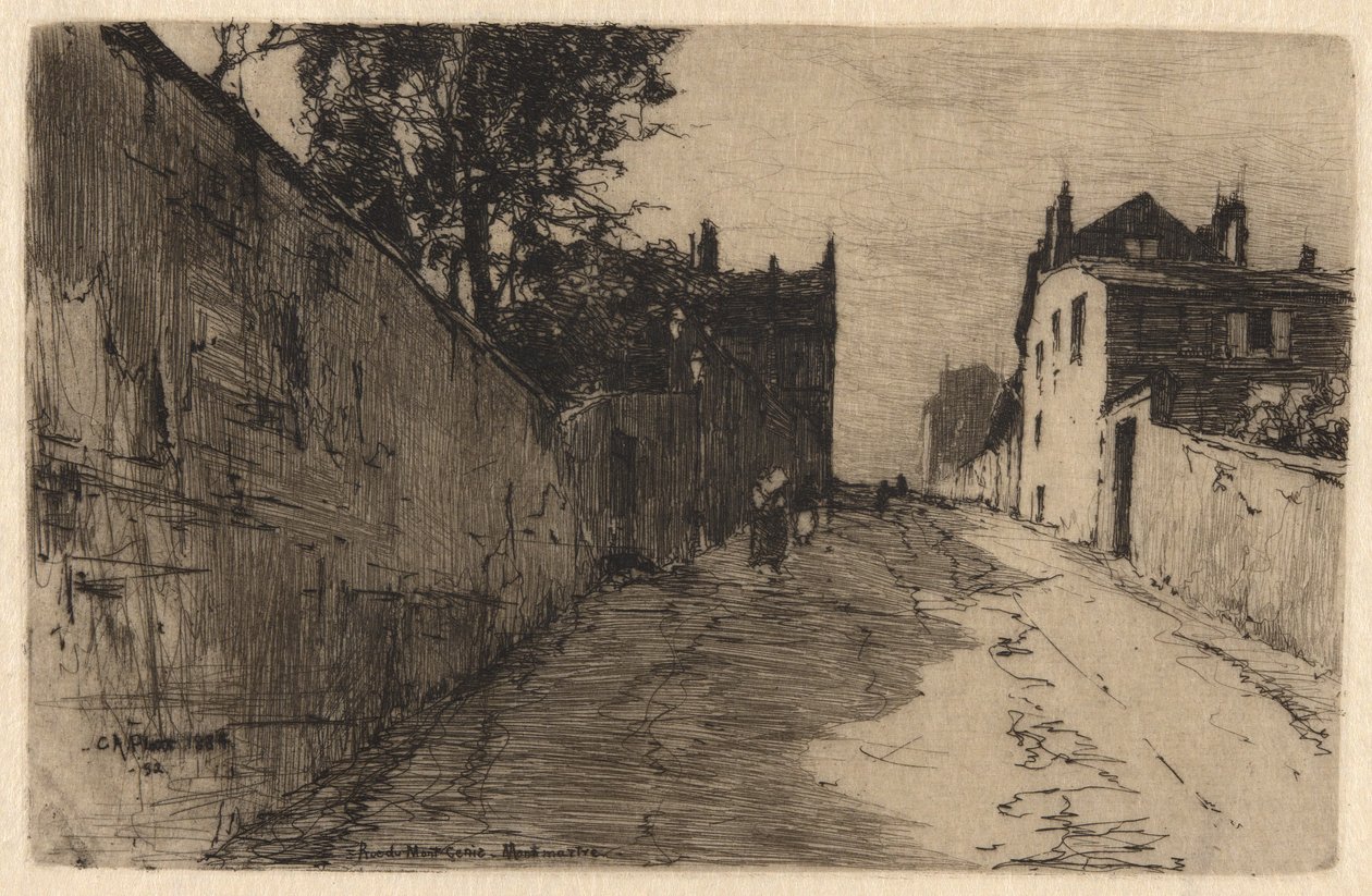 Rue de MontCenis, Montmartre - Charles A. Platt
