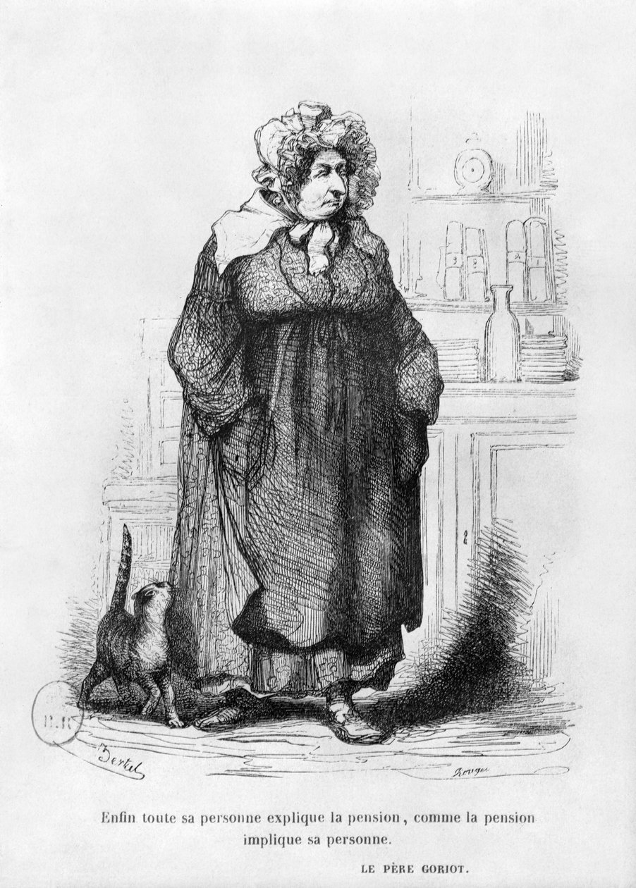 Madame Vauquer, illustration de 