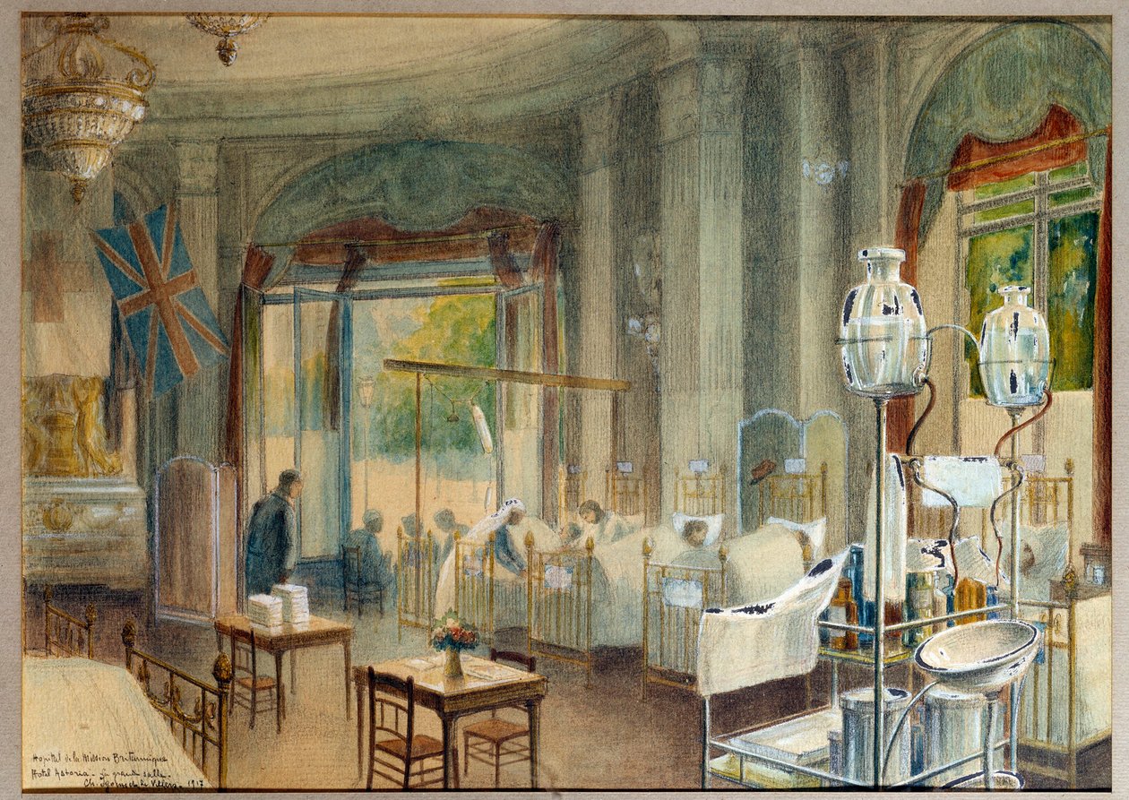 Vue de la grande salle de l