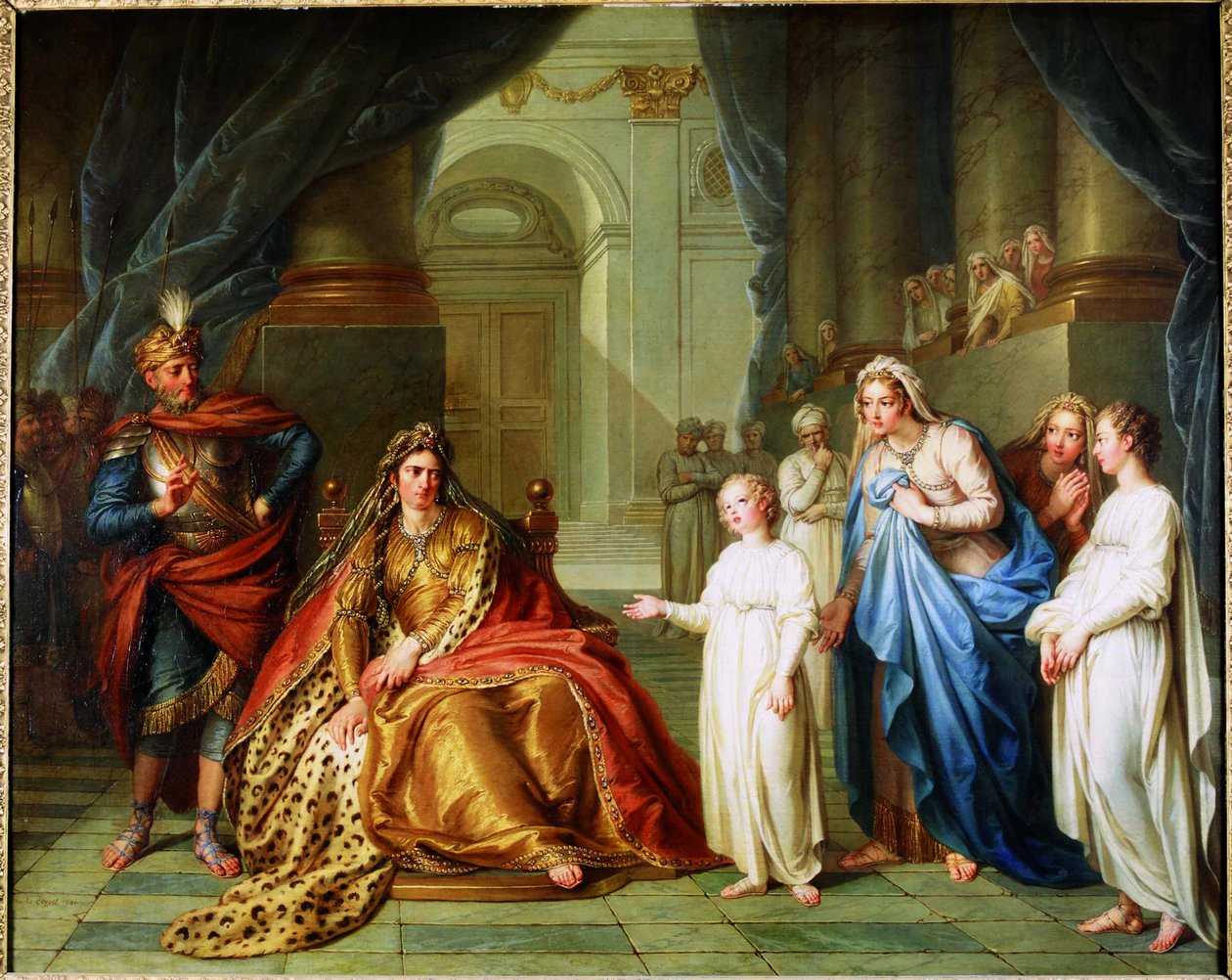 Athalie et Joas - Charles Antoine Coypel