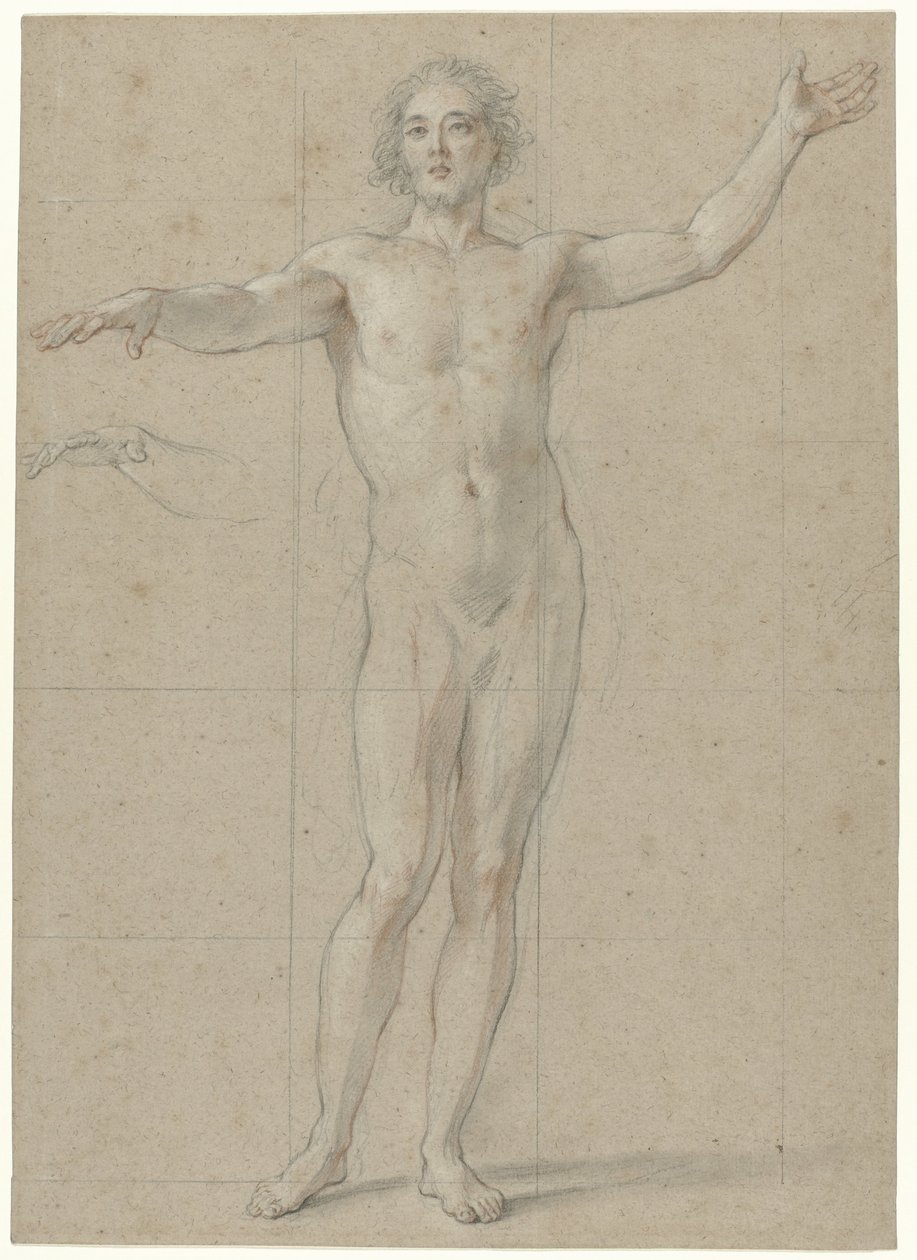 Nu masculin debout - Charles Antoine Coypel
