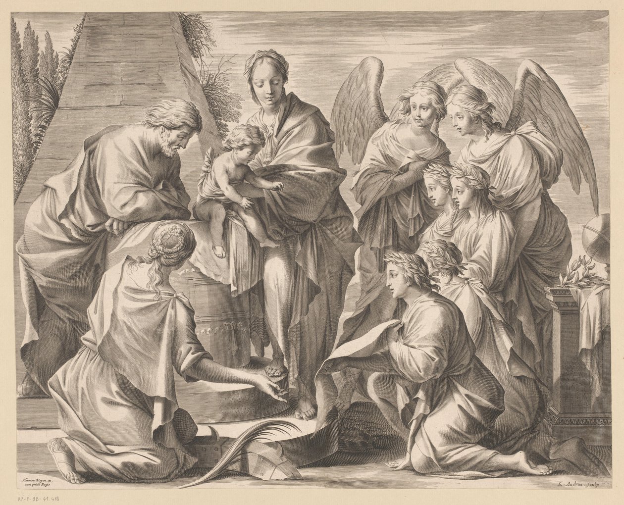Éducation du Christ - Charles Audran