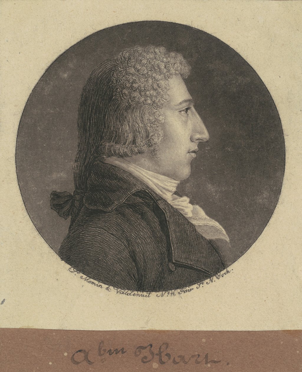 Abraham Hart - Charles B. J. Févret de Saint Mémin