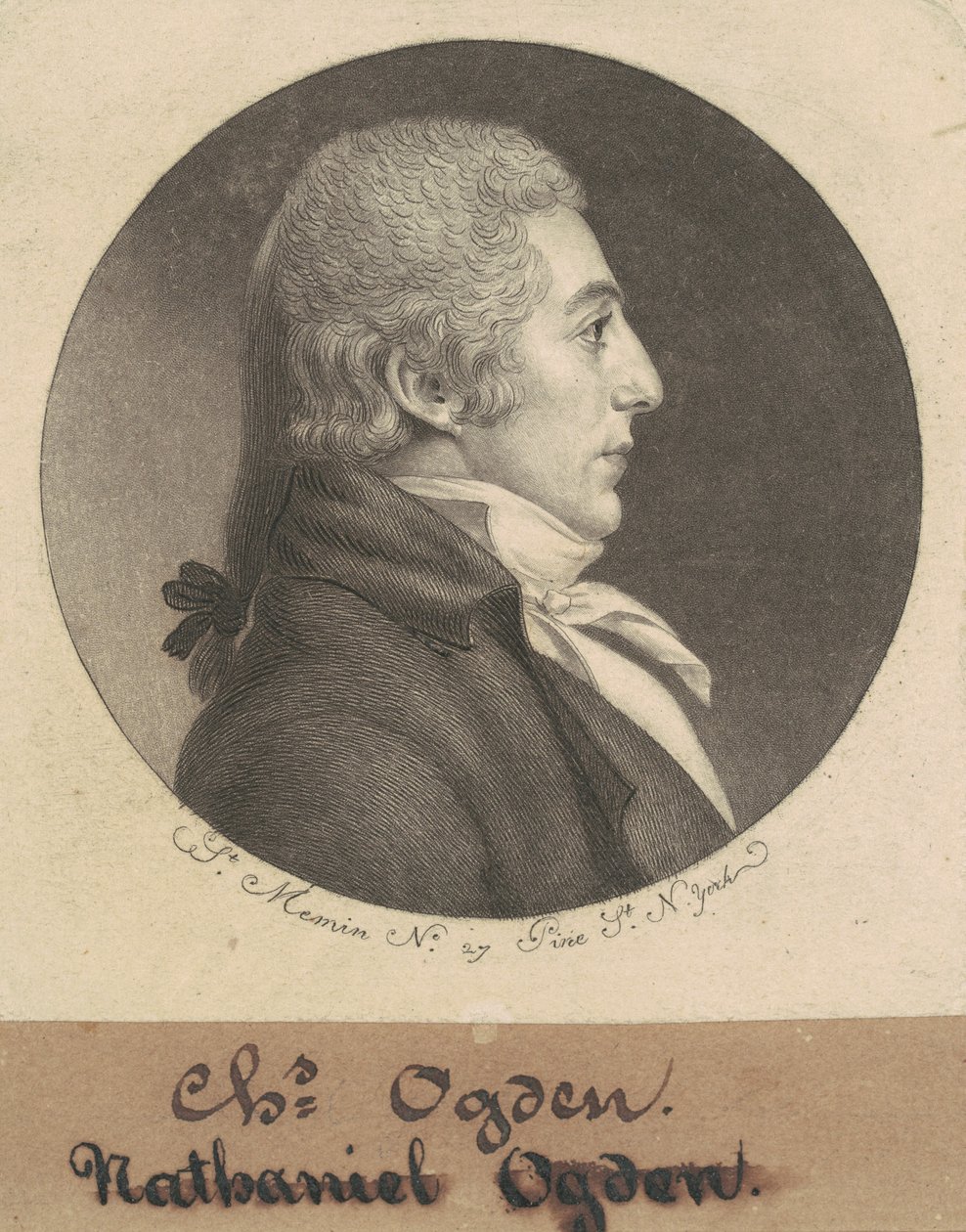 Abraham Ogden, Jr. - Charles B. J. Févret de Saint Mémin