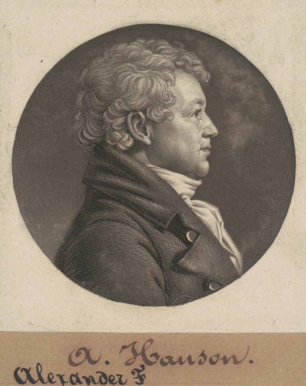 Alexander Contee Hanson - Charles B. J. Févret de Saint Mémin