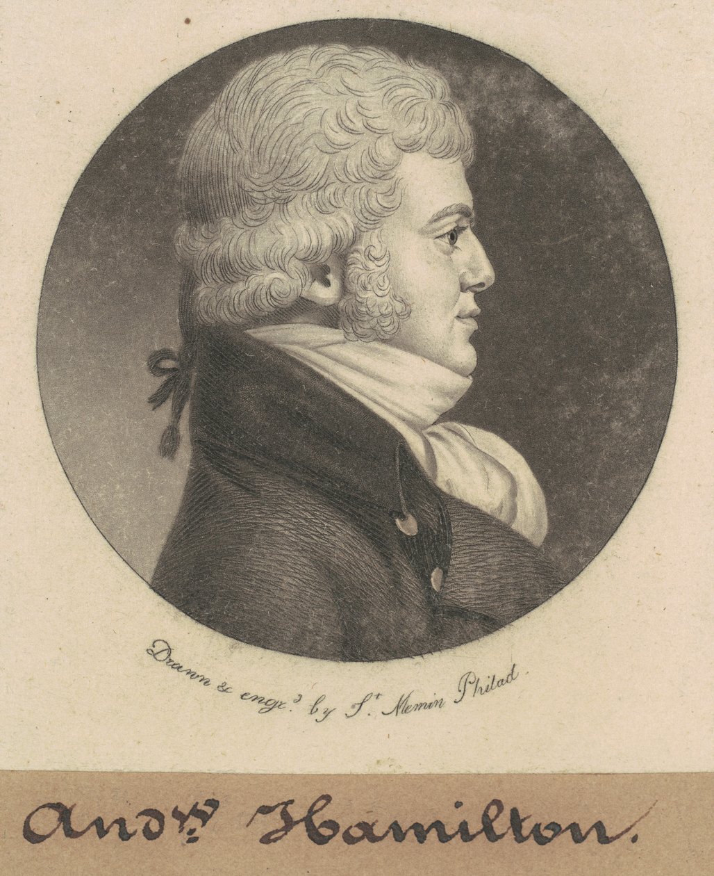 Andrew Hamilton - Charles B. J. Févret de Saint Mémin