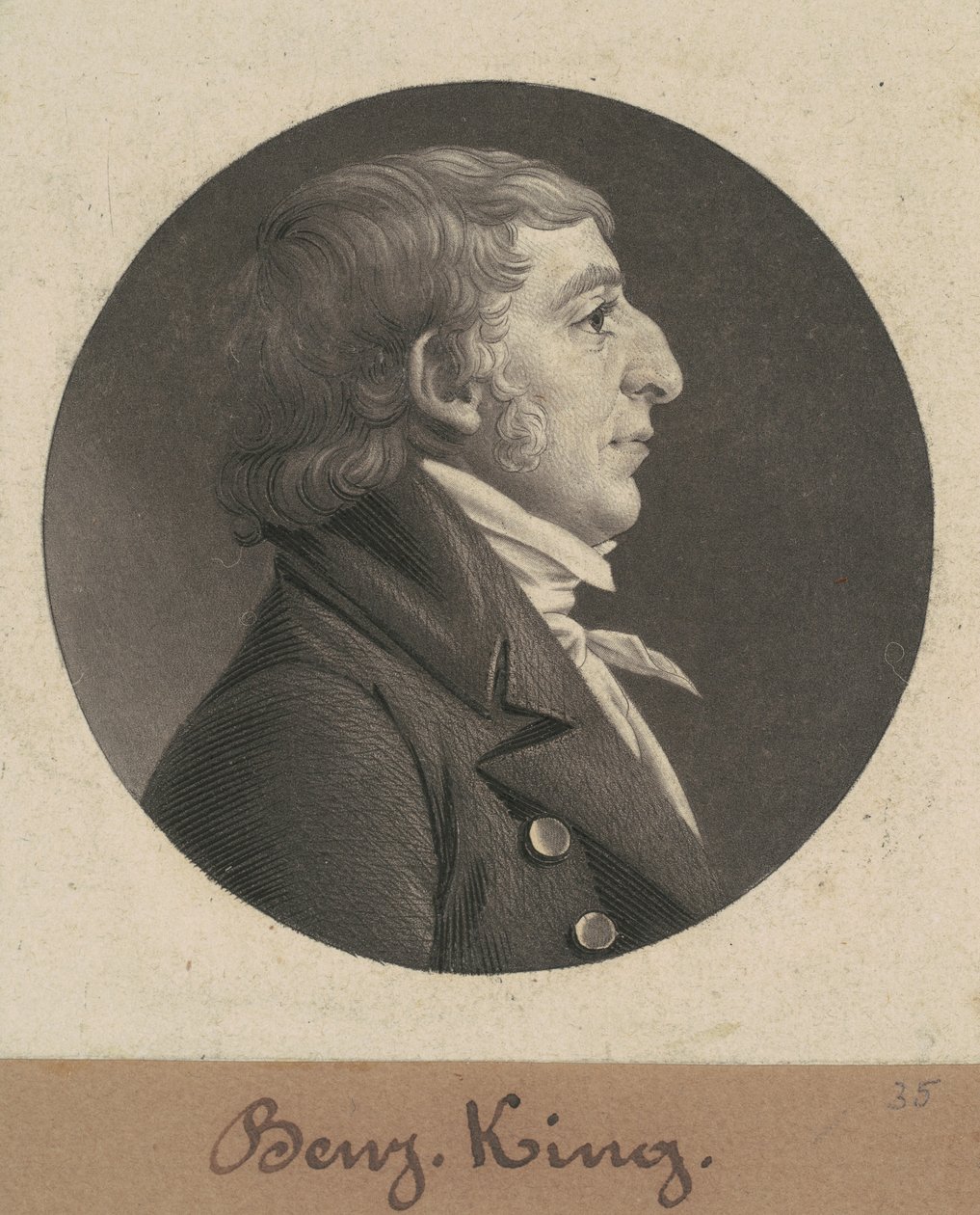 Benjamin King - Charles B. J. Févret de Saint Mémin