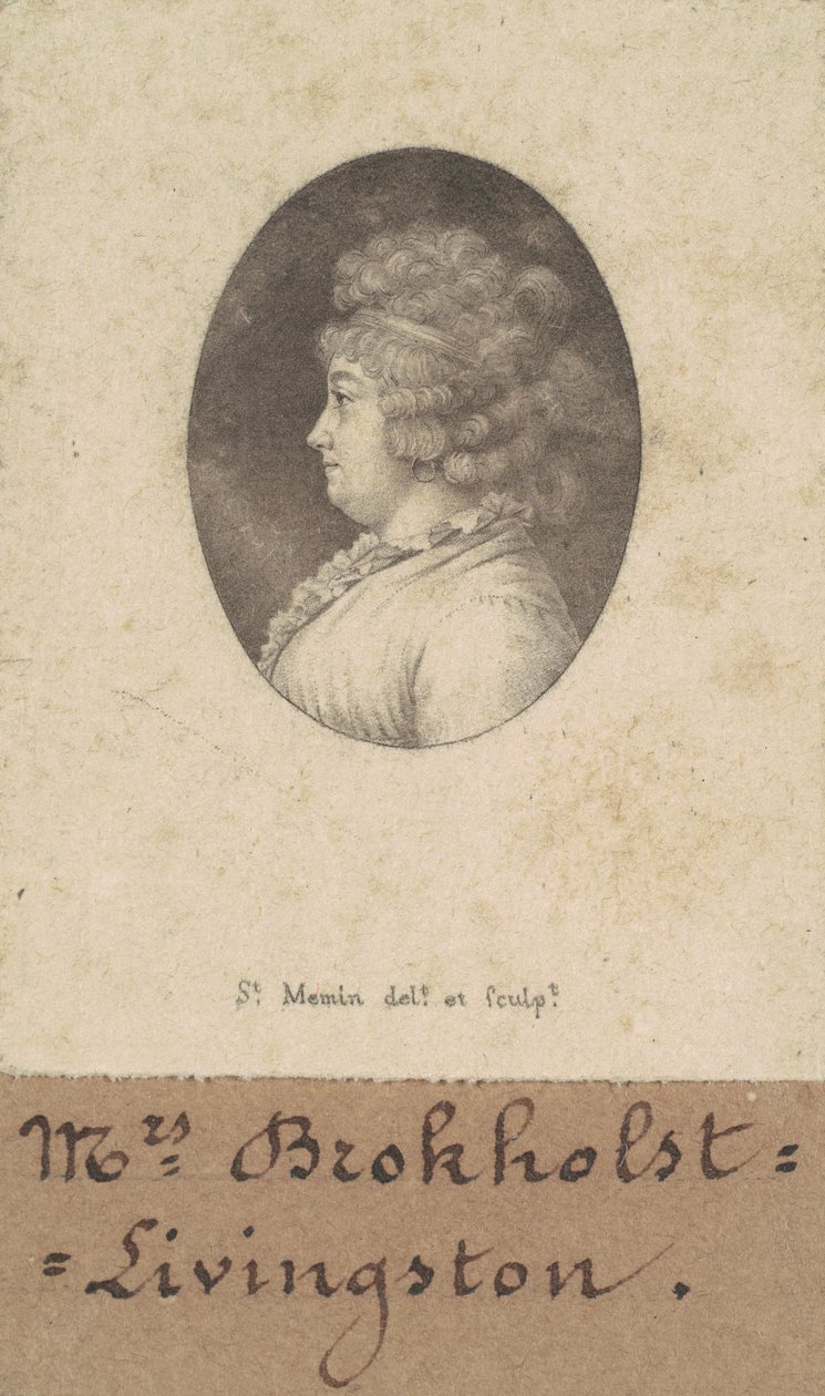 Catherine Keteltas Livingston - Charles B. J. Févret de Saint Mémin