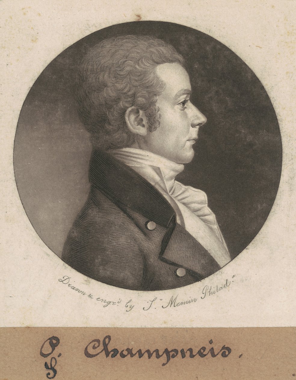 Champneis - Charles B. J. Févret de Saint Mémin