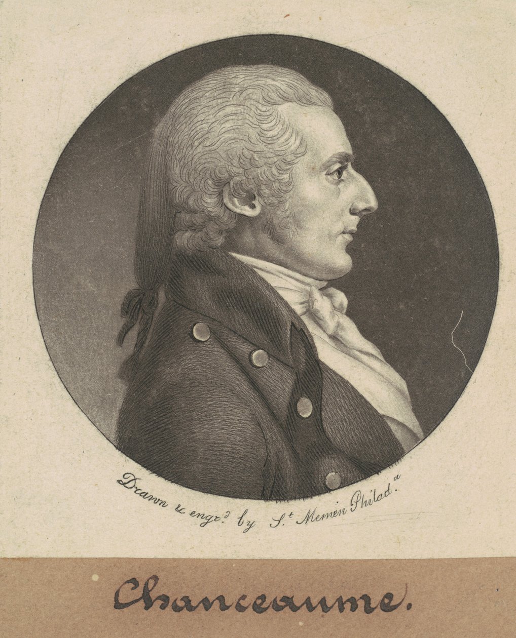 Chanceaume - Charles B. J. Févret de Saint Mémin