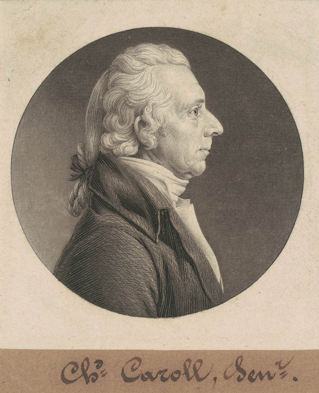 Charles Carroll - Charles B. J. Févret de Saint Mémin