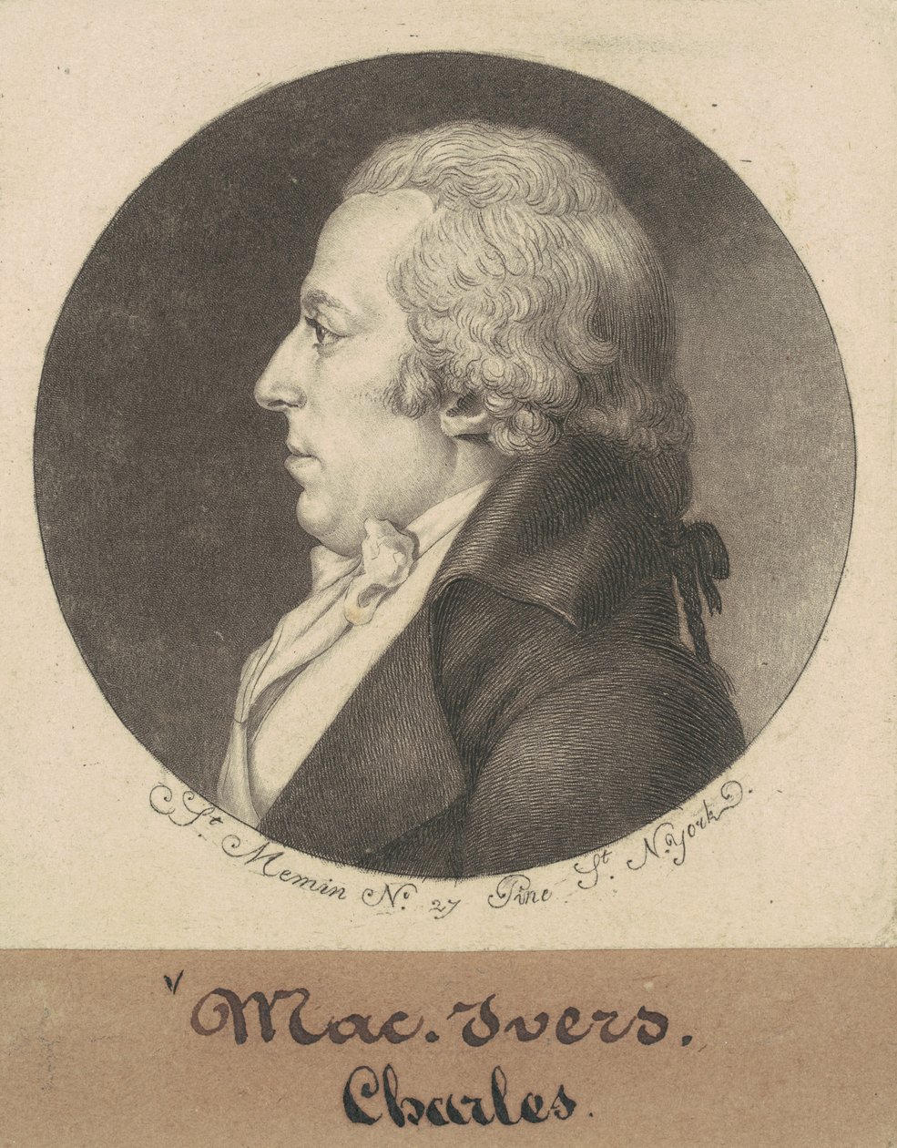 Charles McEvers - Charles B. J. Févret de Saint Mémin