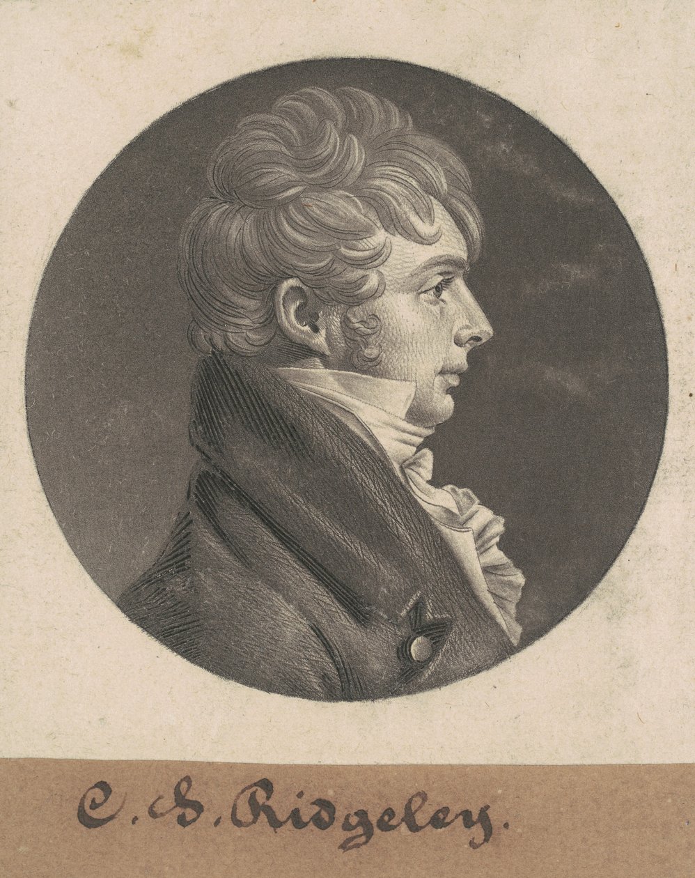 Charles Sterett Ridgely - Charles B. J. Févret de Saint Mémin