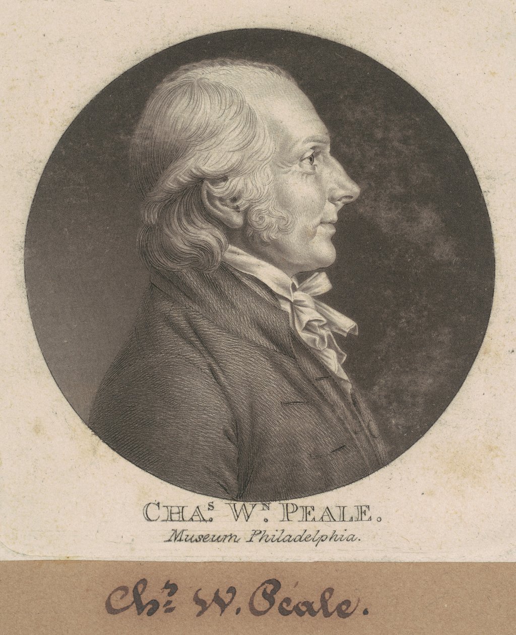 Charles Willson Peale - Charles B. J. Févret de Saint Mémin