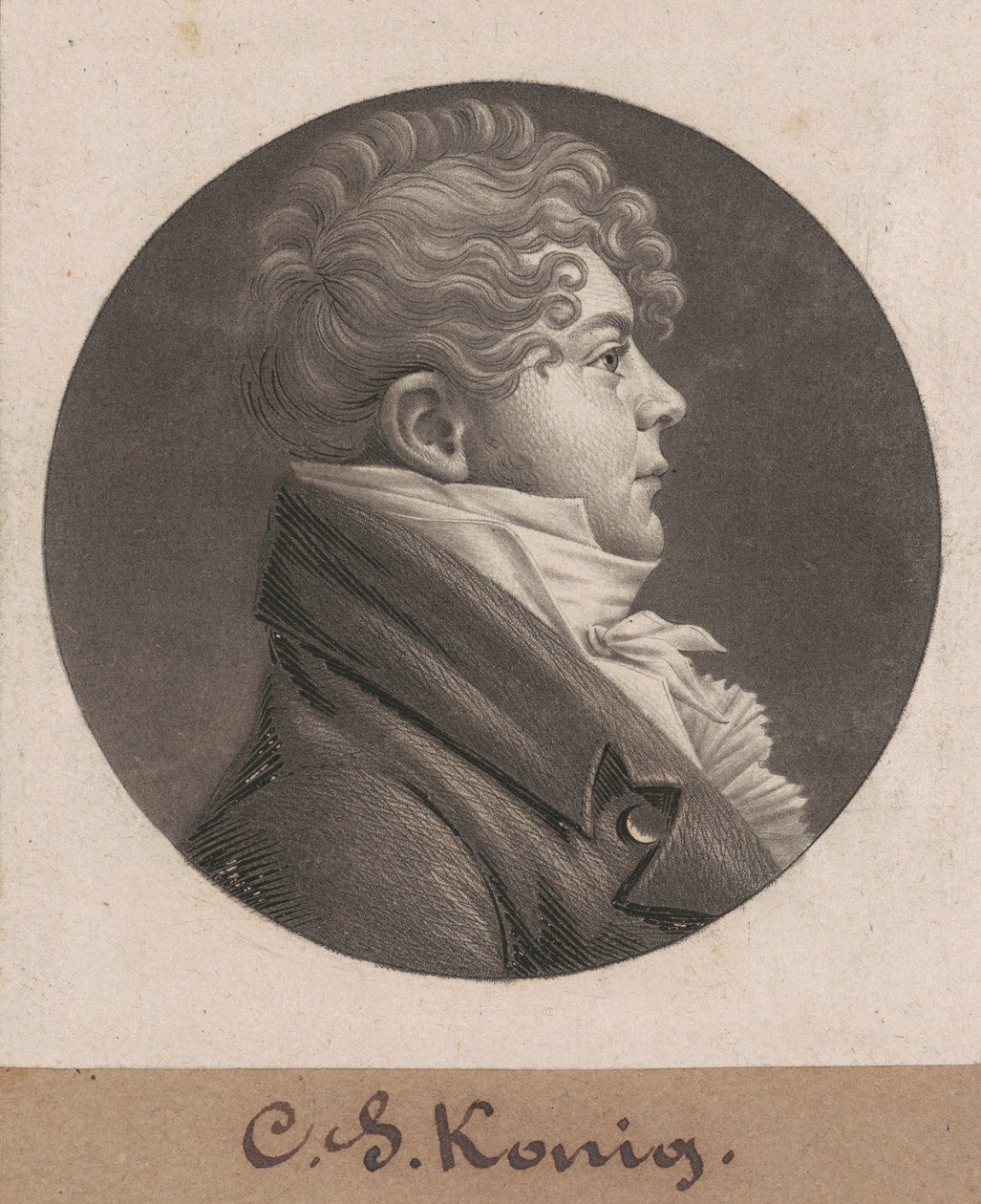 Christian Simon Konig - Charles B. J. Févret de Saint Mémin