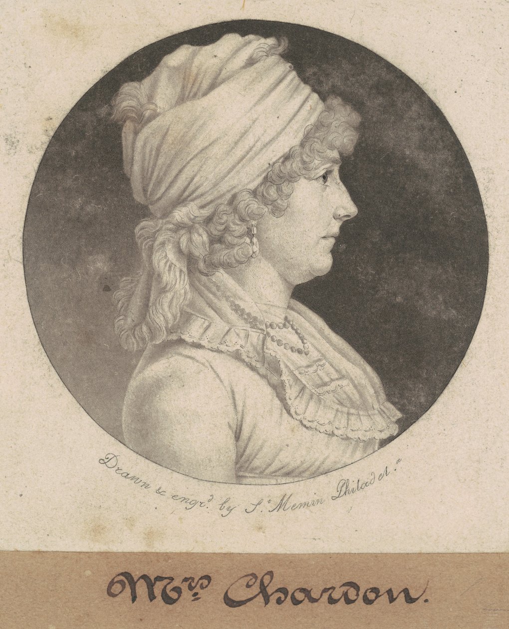 Eleanor Rawle Chardon - Charles B. J. Févret de Saint Mémin