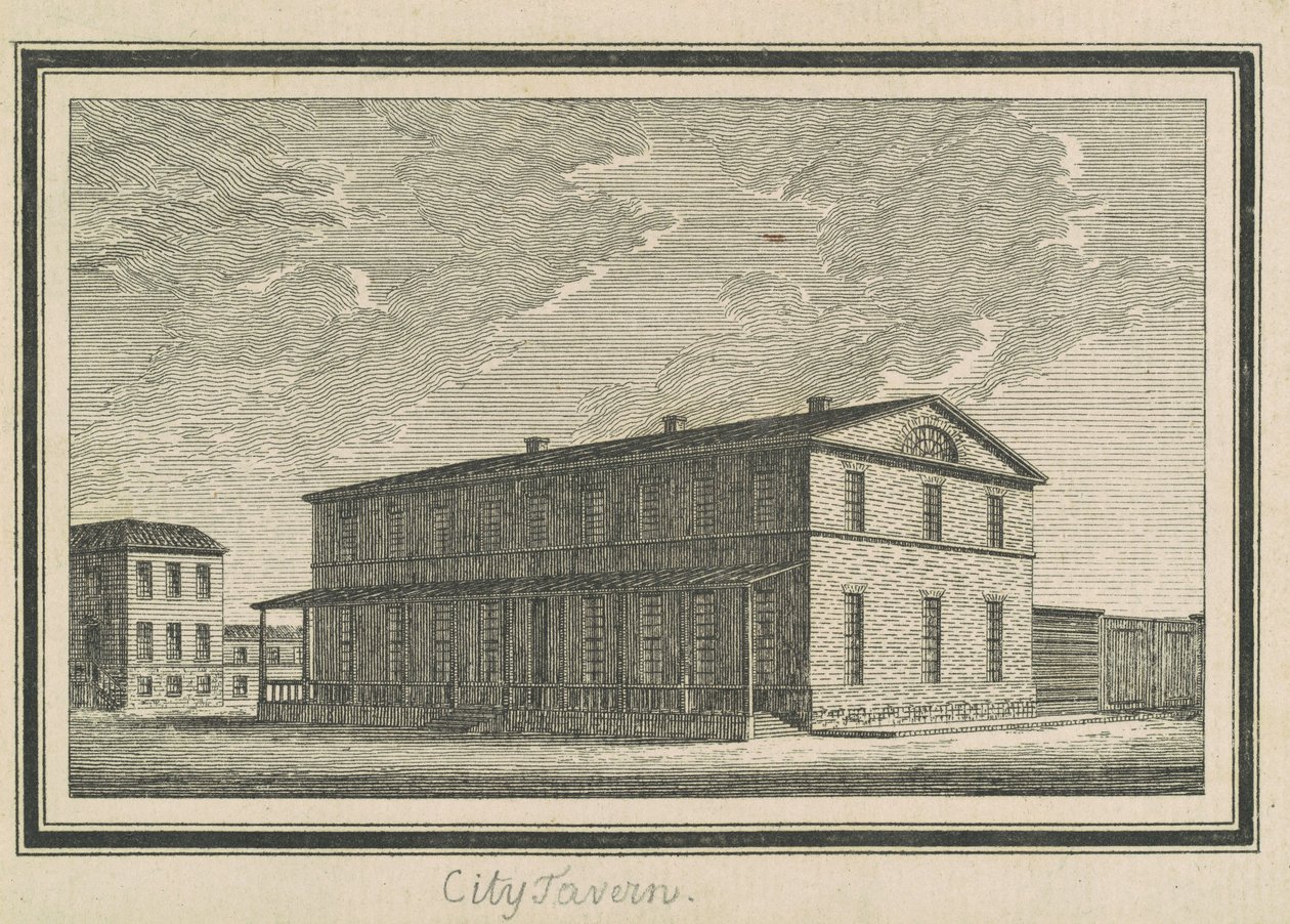 Esperanza, City Tavern - Charles B. J. Févret de Saint Mémin