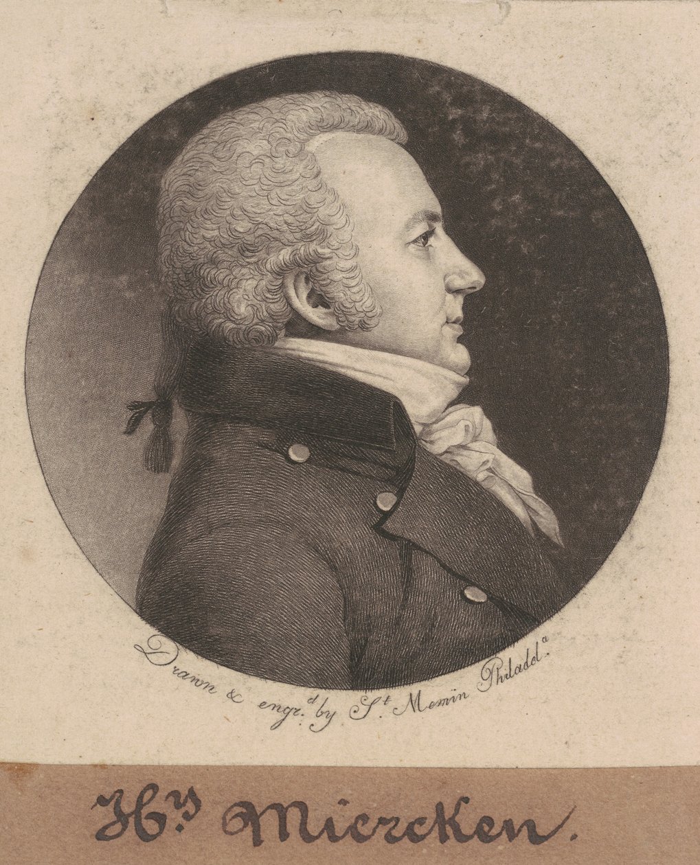 Henry Miercken - Charles B. J. Févret de Saint Mémin