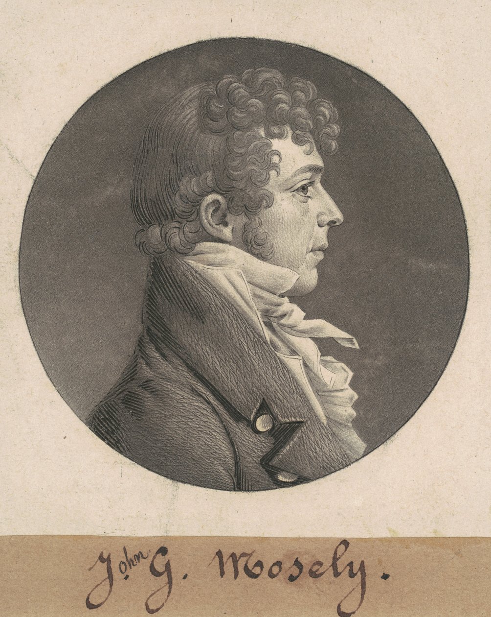 J. G. Mosely - Charles B. J. Févret de Saint Mémin