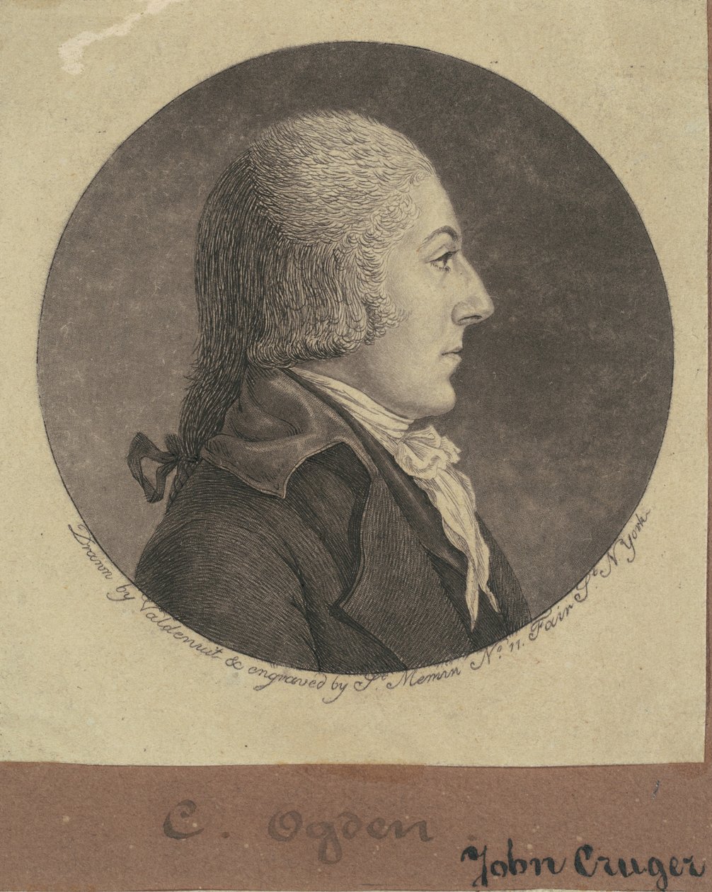 John Cruger - Charles B. J. Févret de Saint Mémin