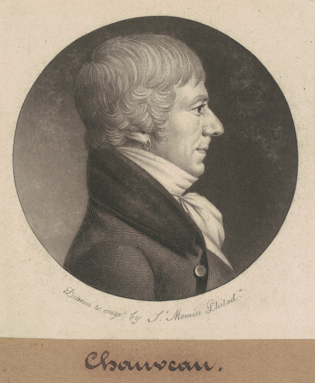 Joseph Anthony Chaveau - Charles B. J. Févret de Saint Mémin