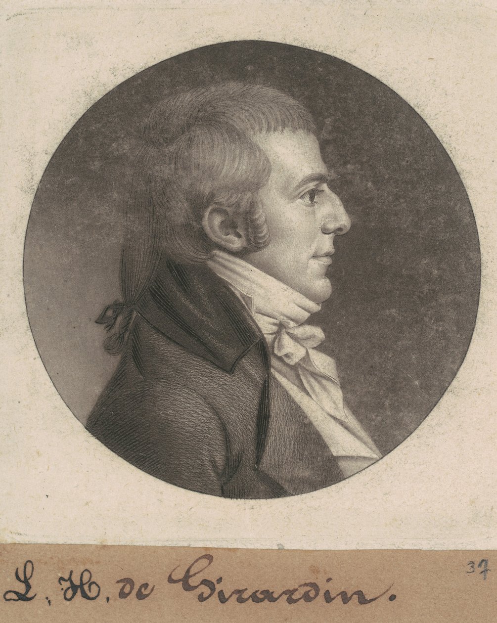Louis Hue Girardin - Charles B. J. Févret de Saint Mémin