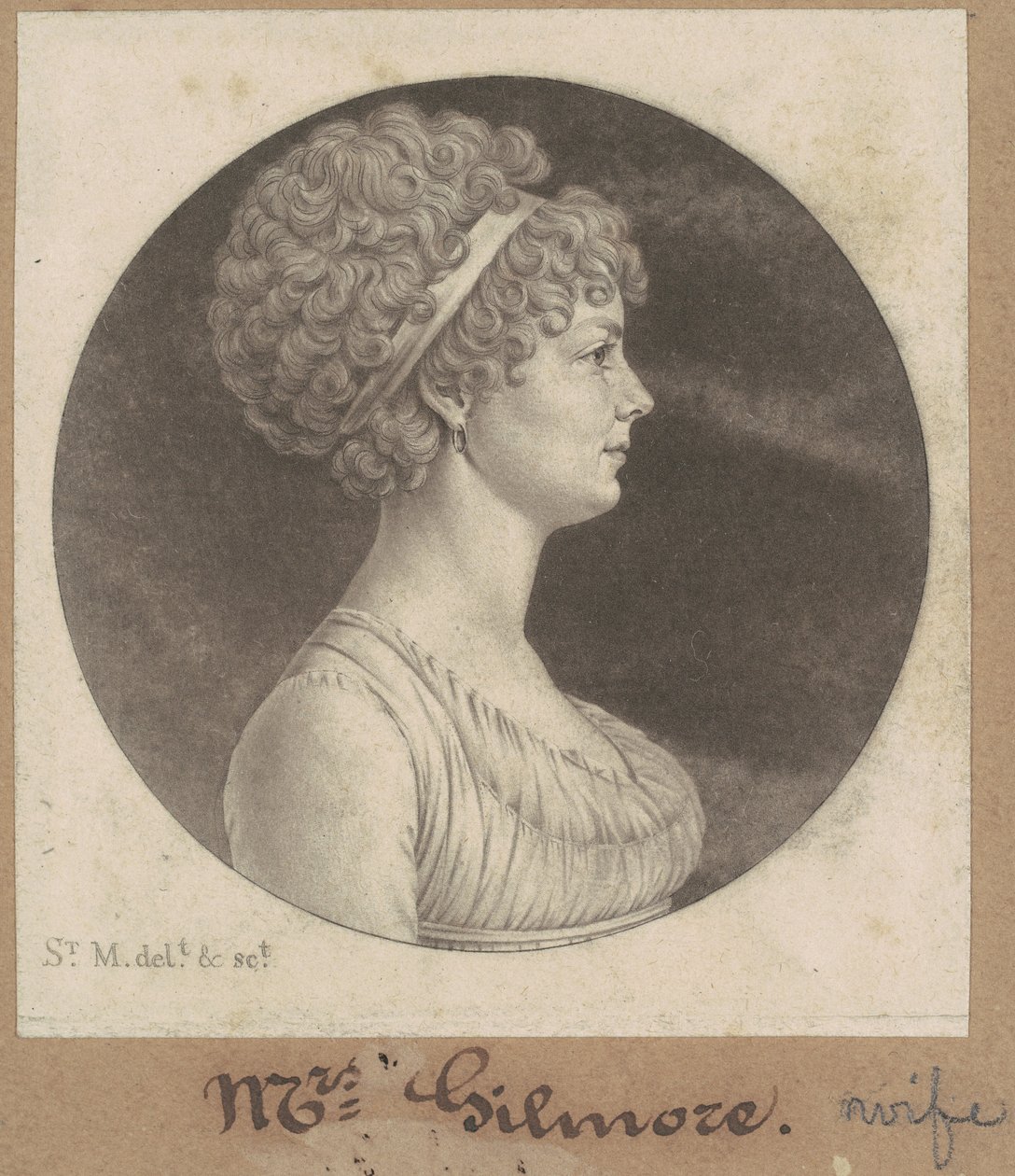Mary Ann Smith Gilmor - Charles B. J. Févret de Saint Mémin