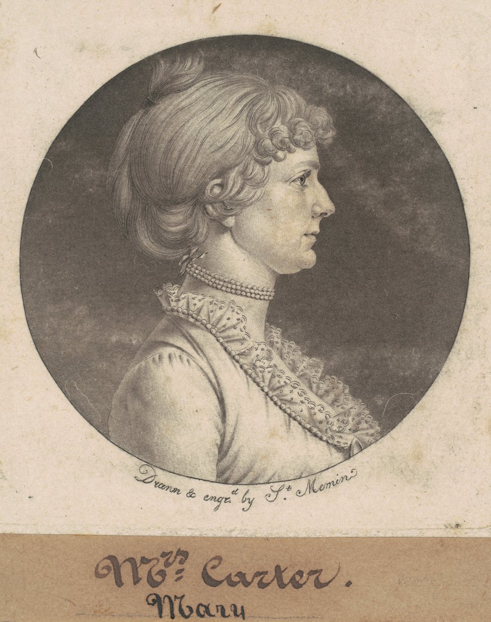 Mary Nelson Carter - Charles B. J. Févret de Saint Mémin