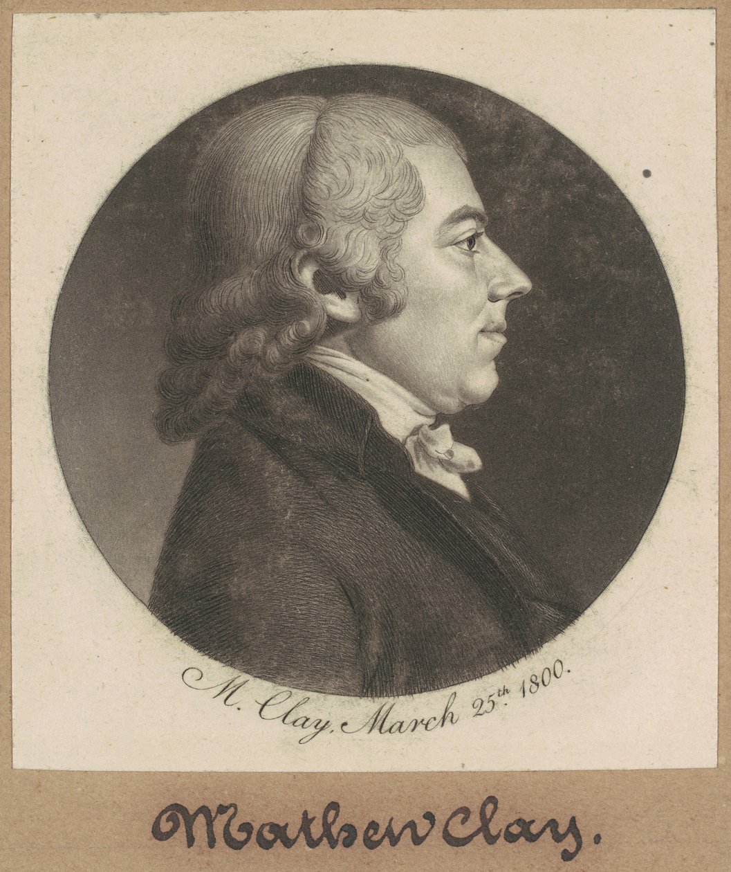 Matthew Clay - Charles B. J. Févret de Saint Mémin