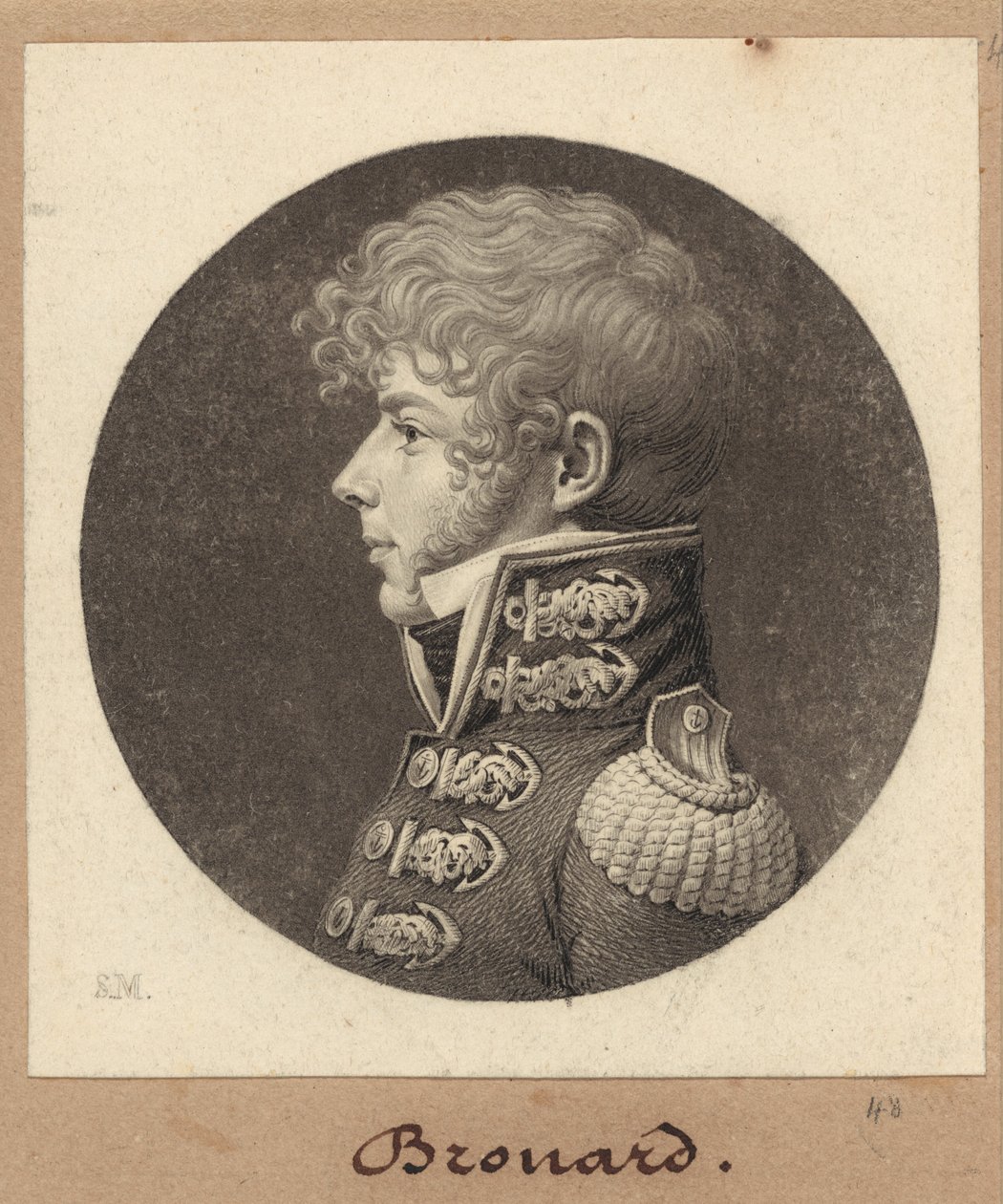 Michel Angélique Brouard - Charles B. J. Févret de Saint Mémin