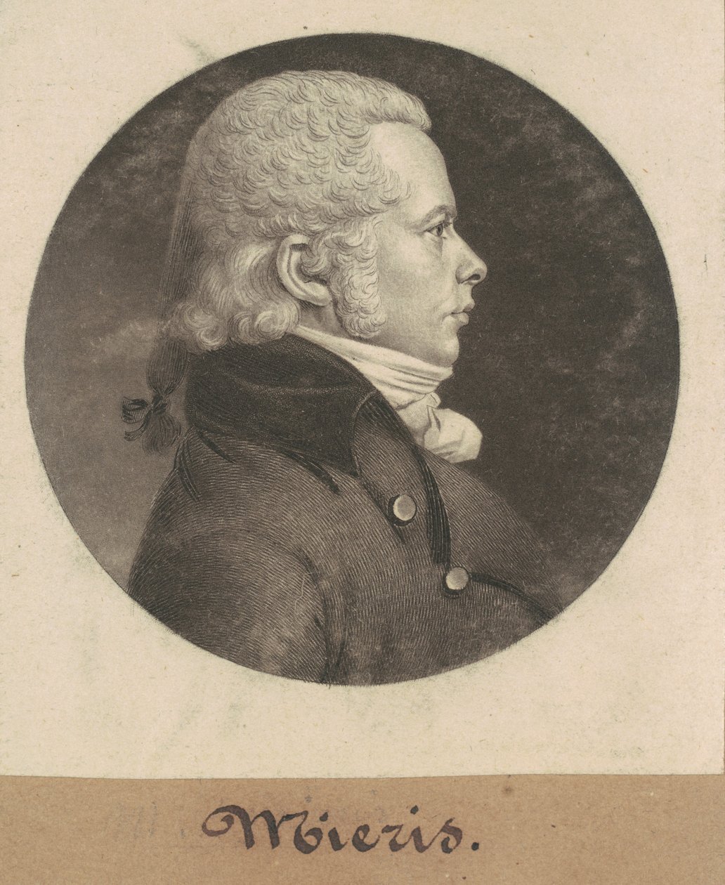 Mieris - Charles B. J. Févret de Saint Mémin