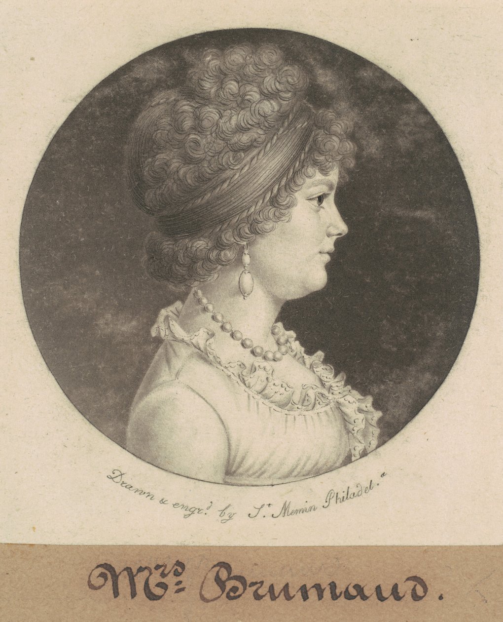 Mme Brumaud - Charles B. J. Févret de Saint Mémin
