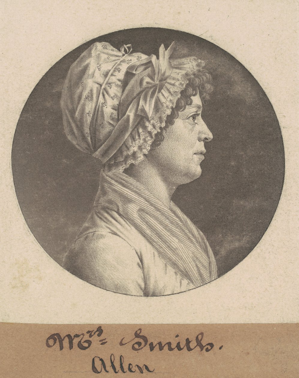 Mme Smith - Charles B. J. Févret de Saint Mémin