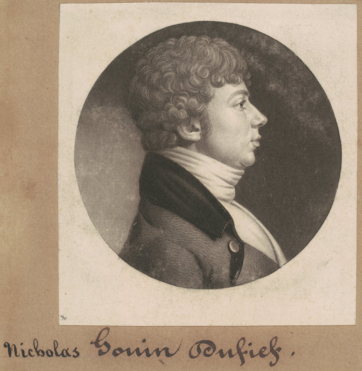 Nicholas Gouin Dufief - Charles B. J. Févret de Saint Mémin