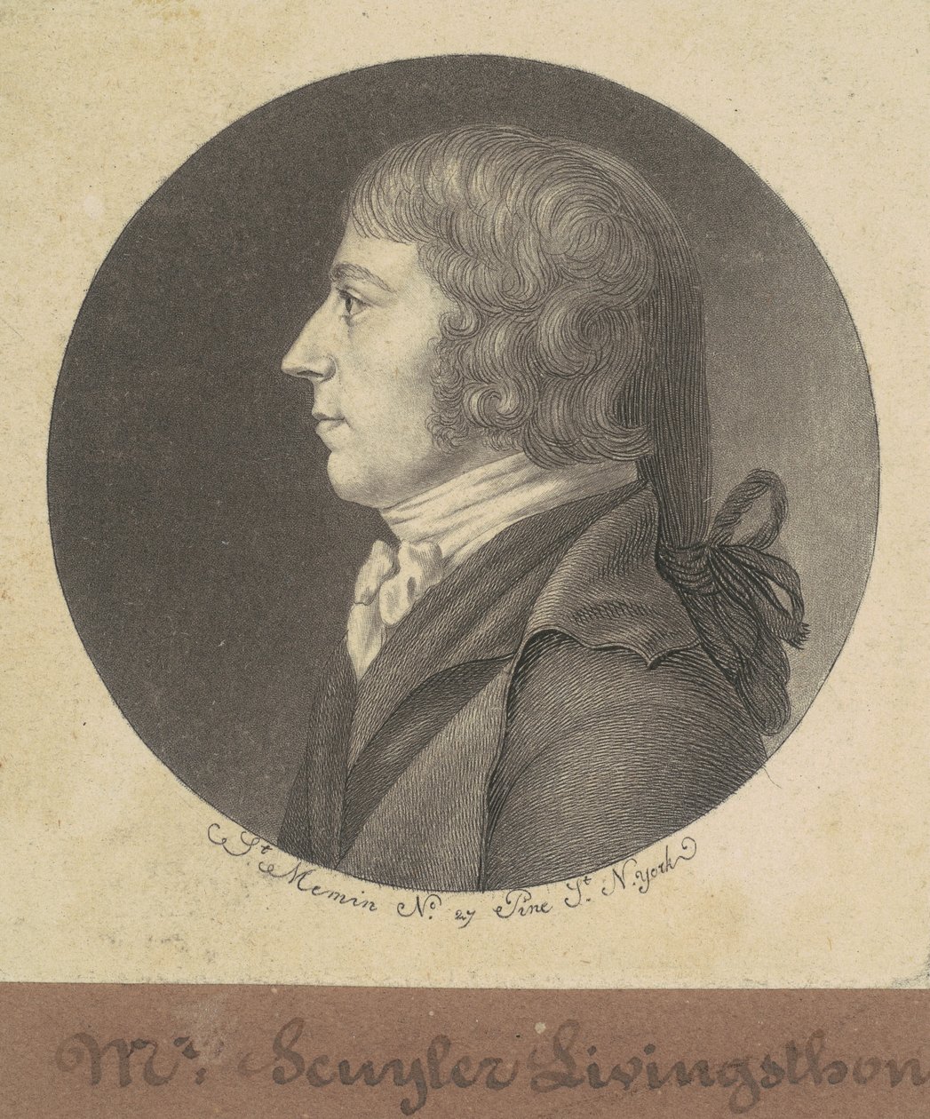 Peter Schuyler Livingston - Charles B. J. Févret de Saint Mémin
