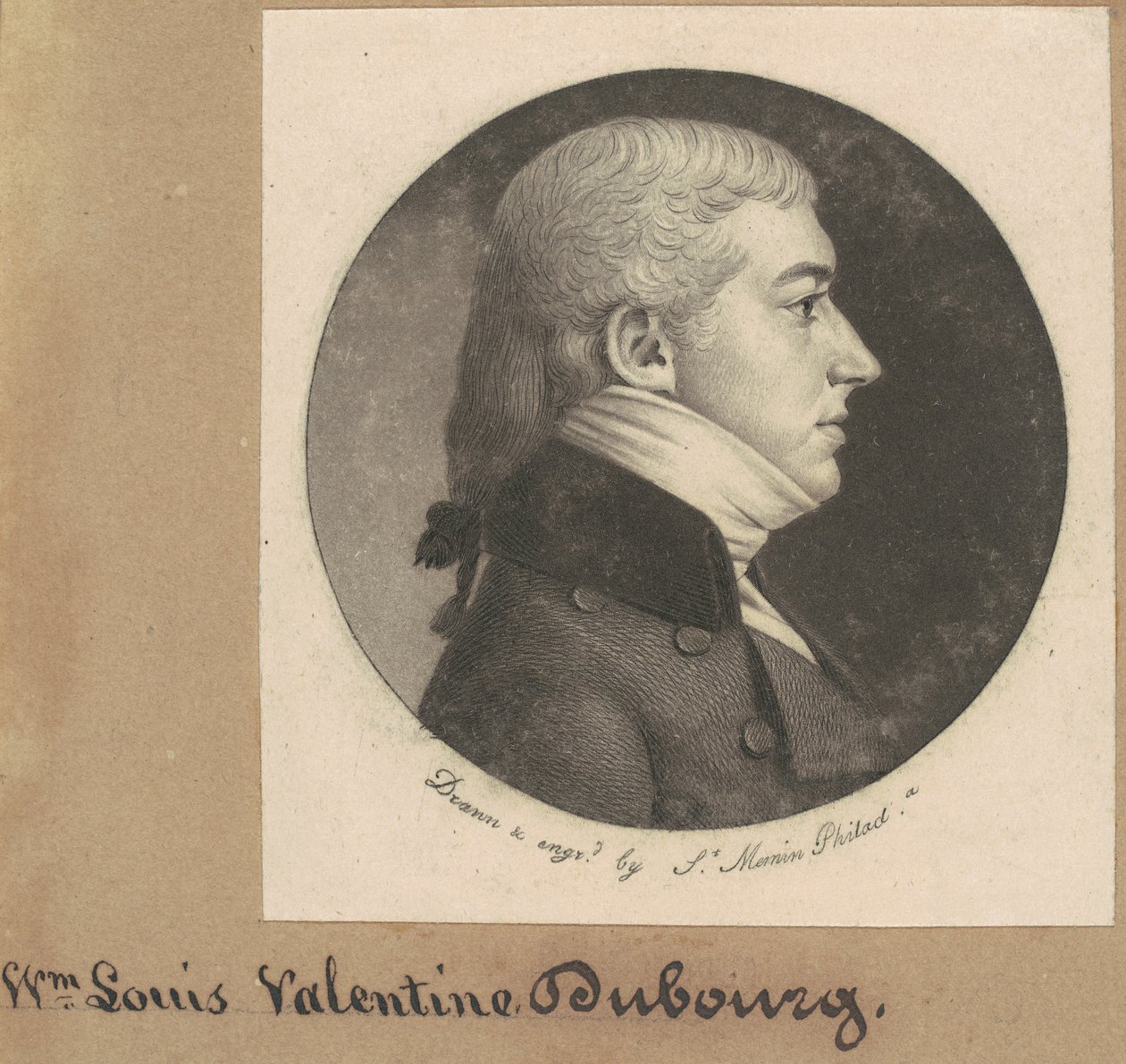 Pierre François DuBourg - Charles B. J. Févret de Saint Mémin
